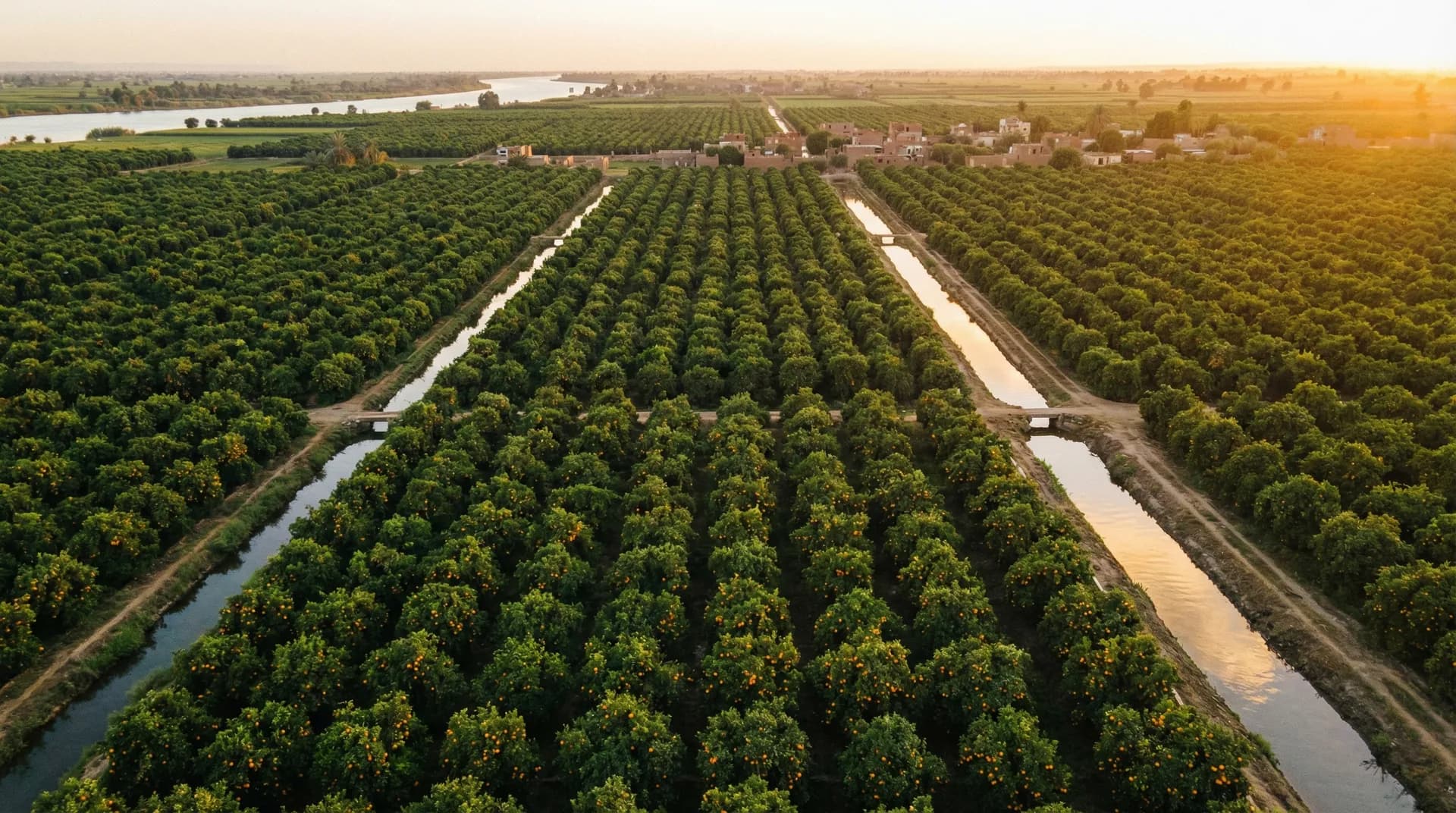 Year-round harvest operations in the Nile Delta