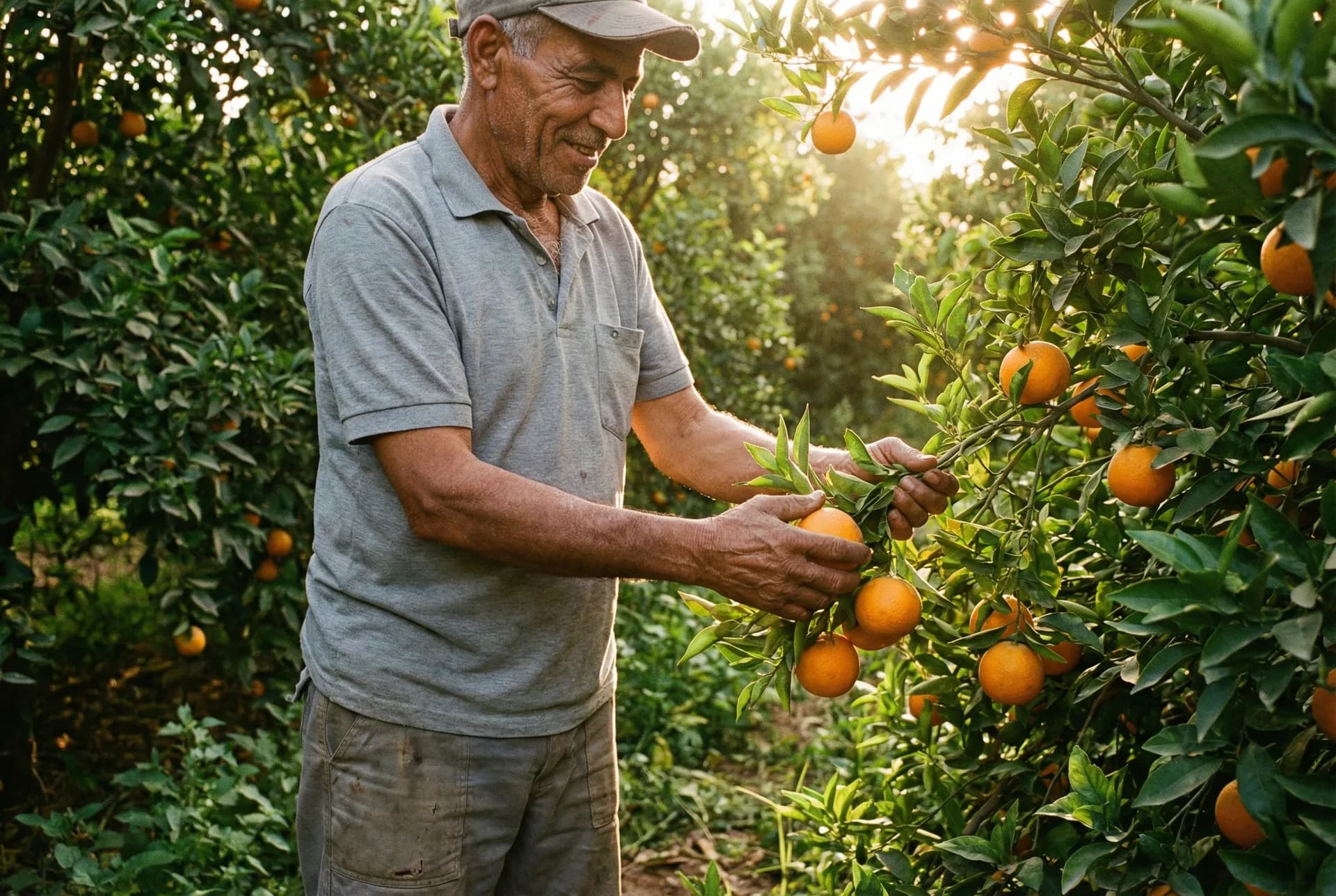Egyptian farmland in the Nile Delta where Express Foods sources its produce