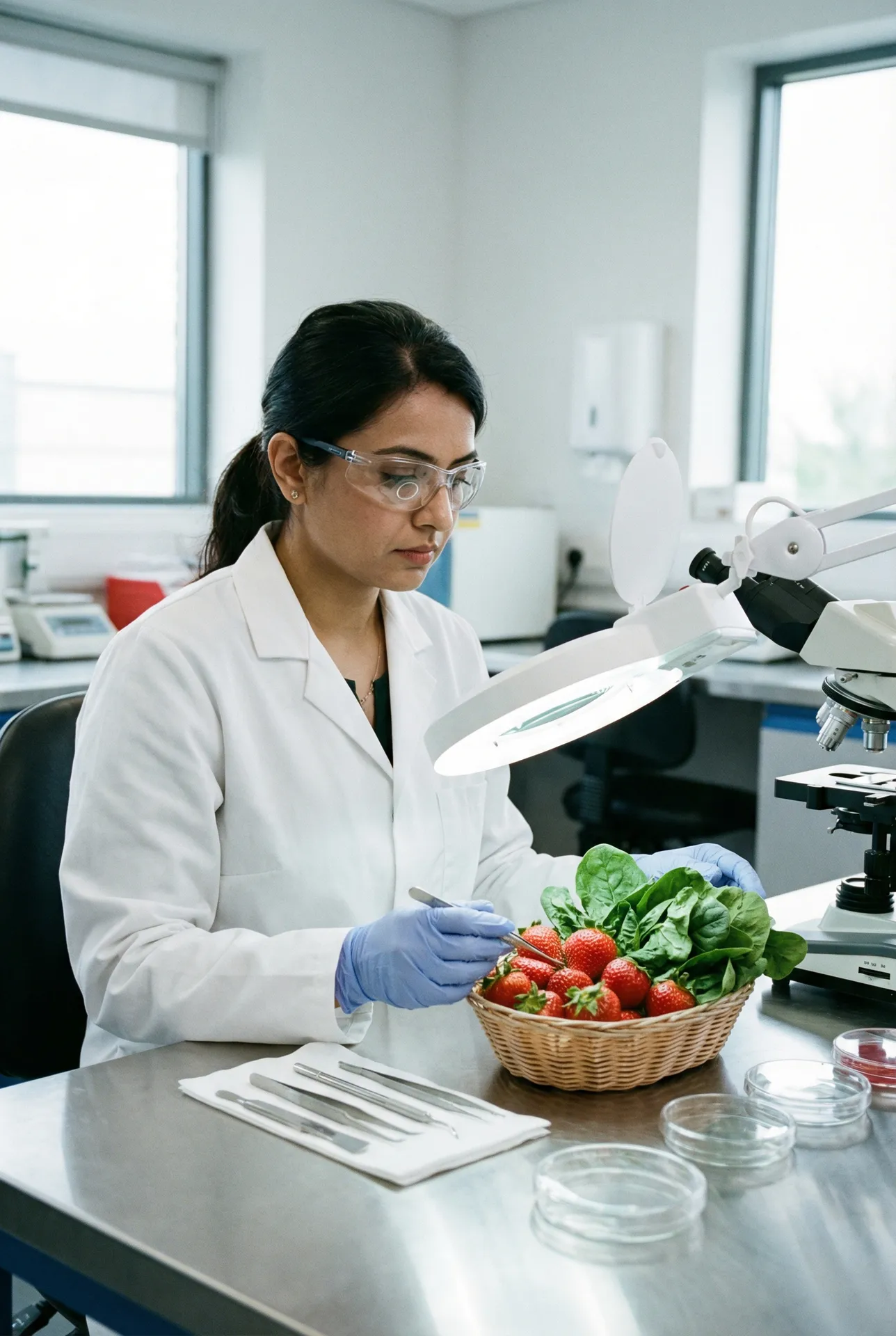 Quality certification and inspection at Express Foods facility