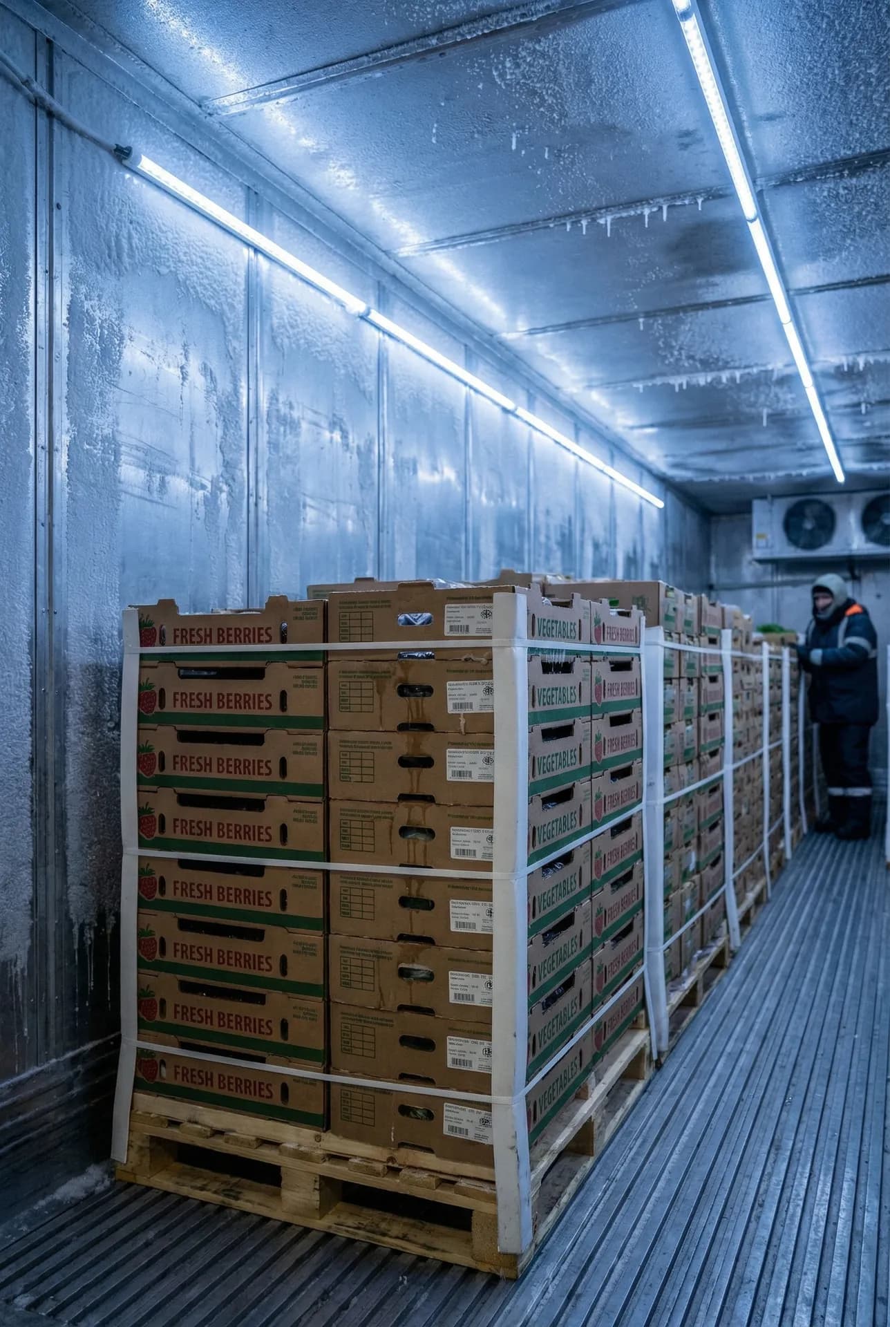 Cold chain logistics and refrigerated transport