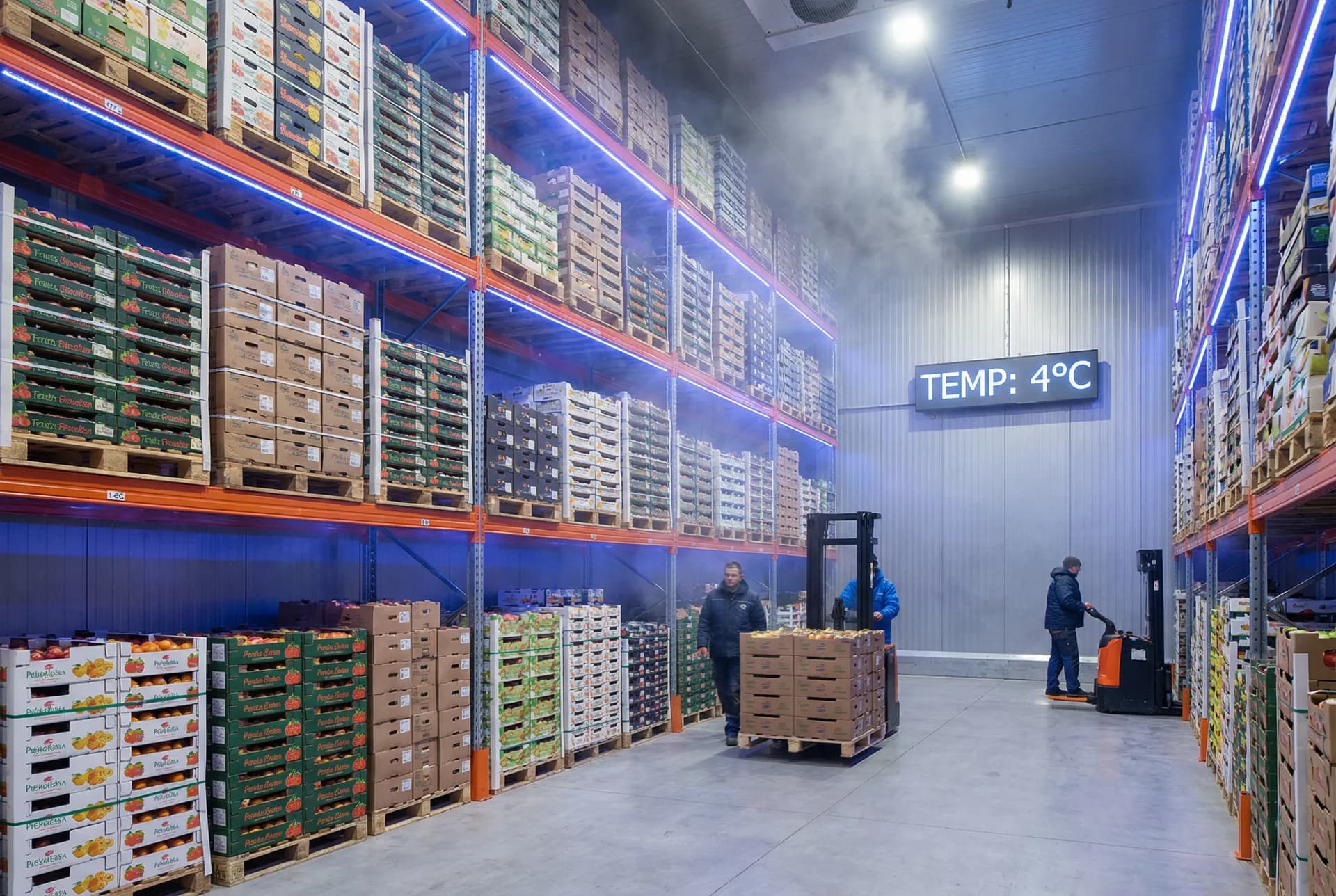 Cold chain integrity from farm to shelf