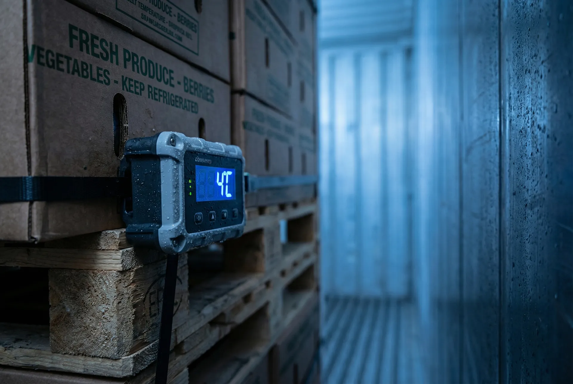 Cold chain logistics monitoring